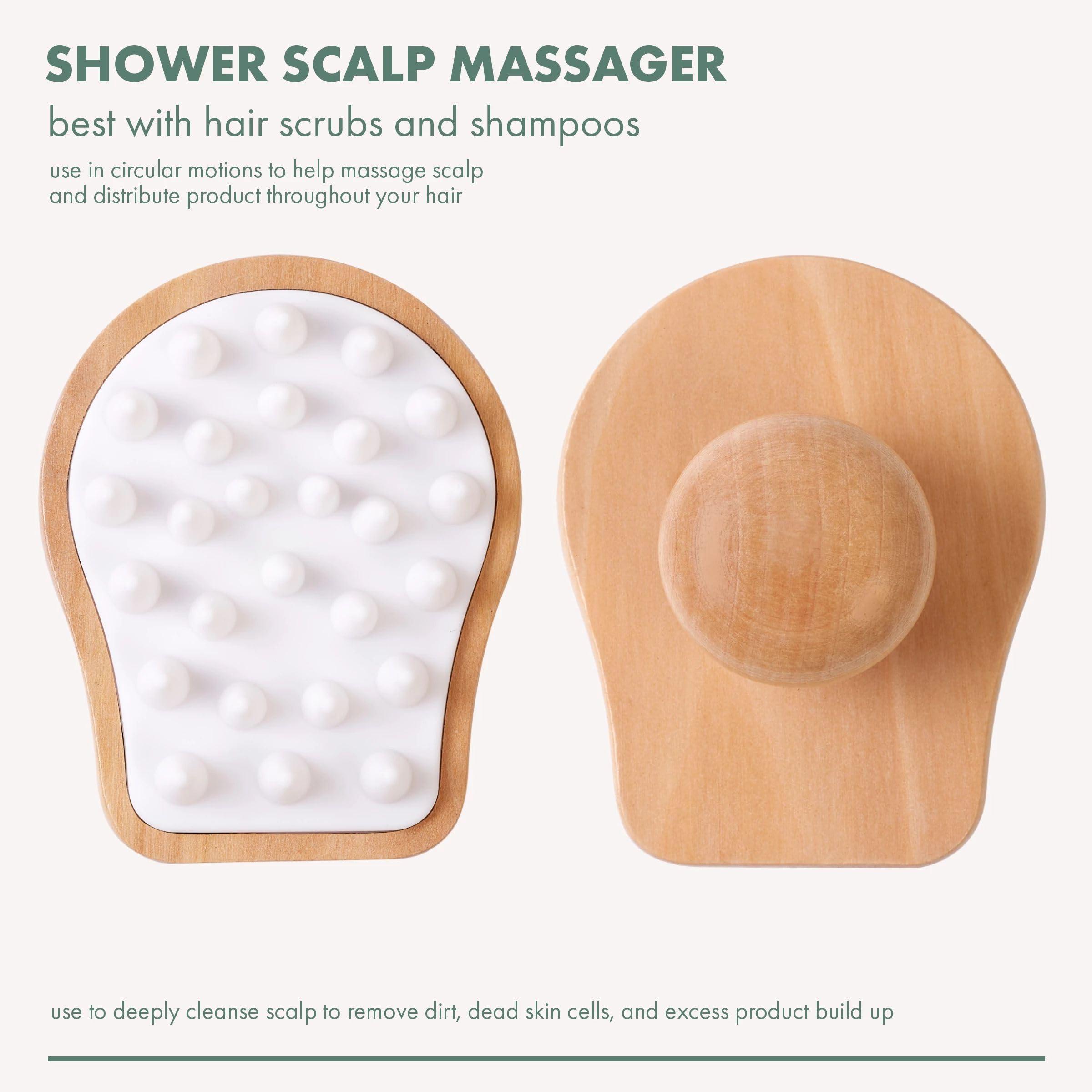 EcoTools EcoTools Scalp Massager, Scalp Scrubber Stimulates & Exfoliates for Better Hair Health, Reduces Product Build-Up, Gentle Silicone Bristles Massage, Eco-Friendly & Cruelty-Free, 1 Count