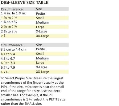 Bio-Concepts, Inc. Bio-Concepts, Inc. Digi-Sleeve, 18 inch Pack, Small, Tan