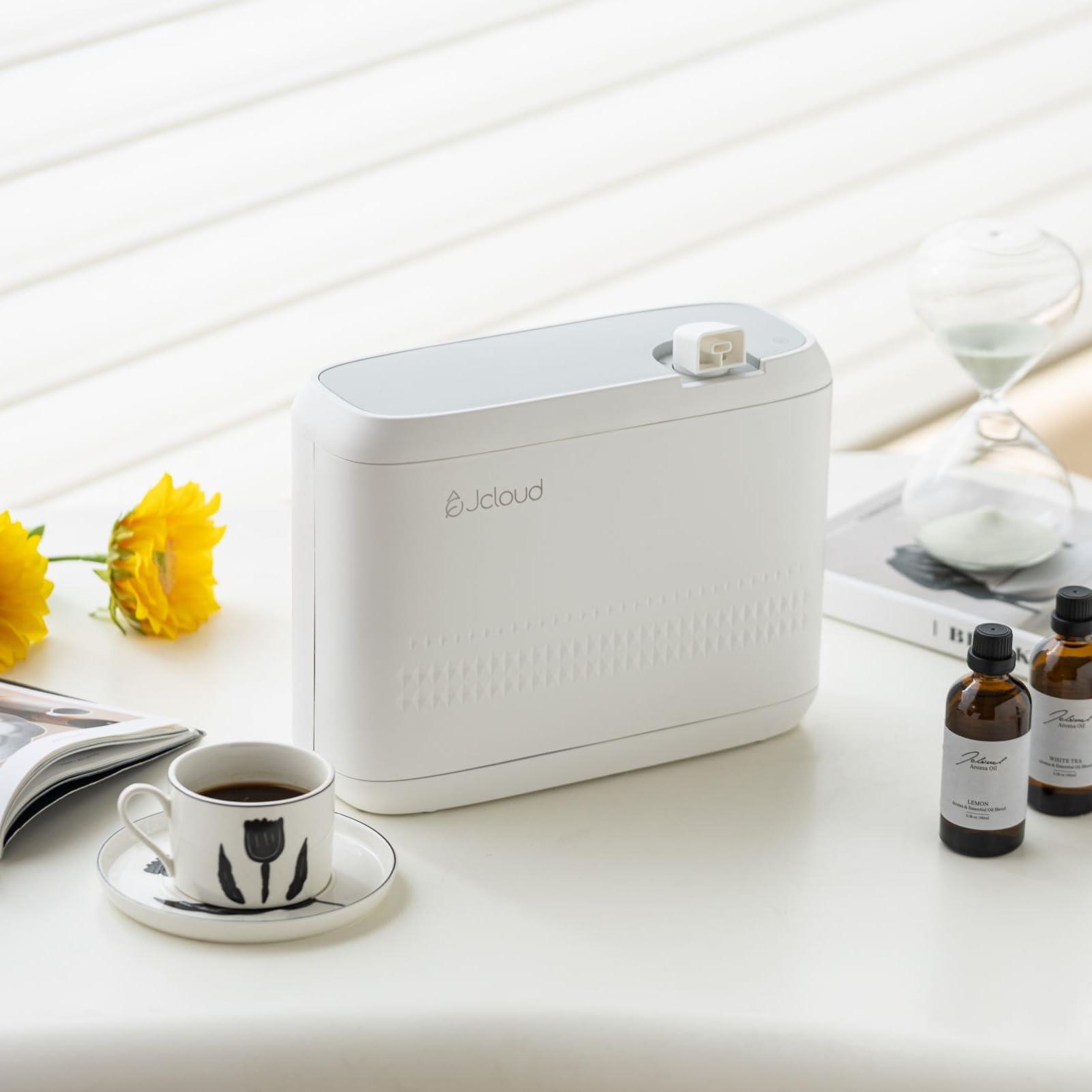 JCLOUD JCLOUD Smart Scent Air Machine for Home, Hotel Scent Diffuser with Cold Air Tech 850ML, HVAC Scent Diffuser Cover Up to 4500 Sq. Ft, Upgraded Waterless Oil Diffuser for Home, Hotel, Office, Spa