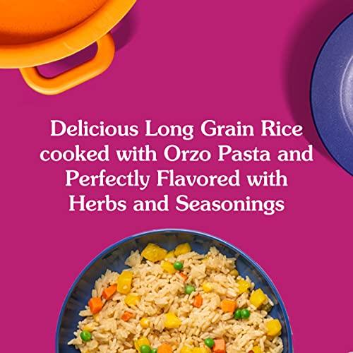 BEN'S ORIGINAL BEN'S ORIGINAL Ready Rice Rice Pilaf Flavored Rice, Easy Dinner Side, 8.8 oz Pouch (Pack of 12)
