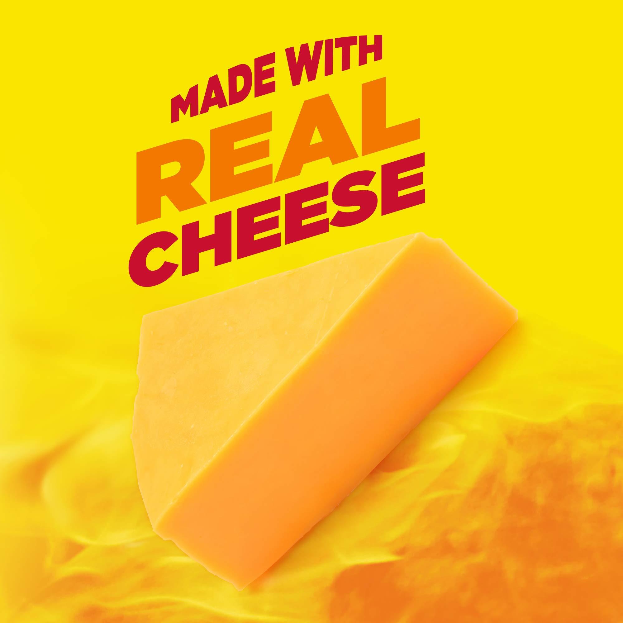 Slim Jim Slim Jim Beef \'N Cheese Smoked Meat Sticks, Original Flavor, 7g Protein Per Serving, 1.15 oz. (14 Count)