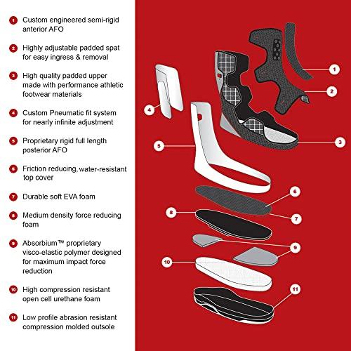 Foot Defender Foot Defender Protective Boot for Foot Wounds Designed to Offload Pressure and Help Diabetic Foot Ulcers Heal Faster (Medium)