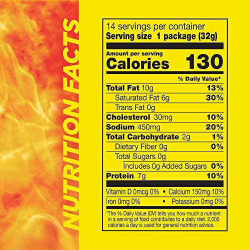 Slim Jim Slim Jim Beef \'N Cheese Smoked Meat Sticks, Original Flavor, 7g Protein Per Serving, 1.15 oz. (14 Count)