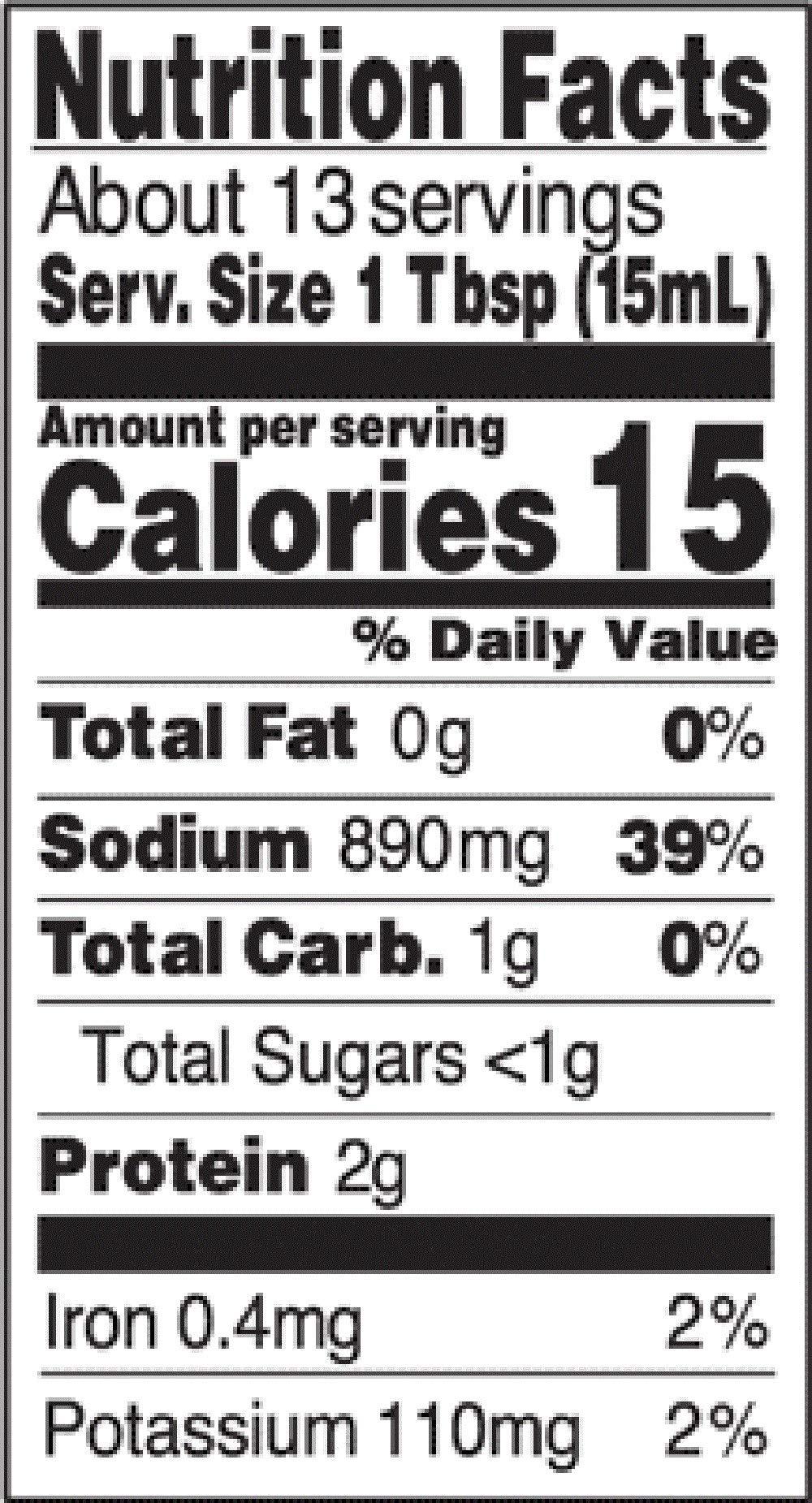 Kikkoman Kikkoman Double Fermented Soy Sauce, Brown, 6.8 Fl Oz