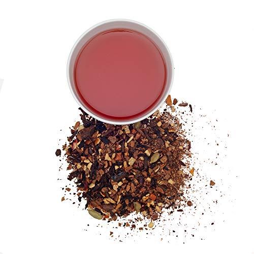Harney & Sons Harney and Sons Mulled Plum Cider, 4oz Loose Leaf Herbal Tea with Cinnamon, Rooibos, Apple Pieces, and Plum, Dark Red, PP-GRCE8634