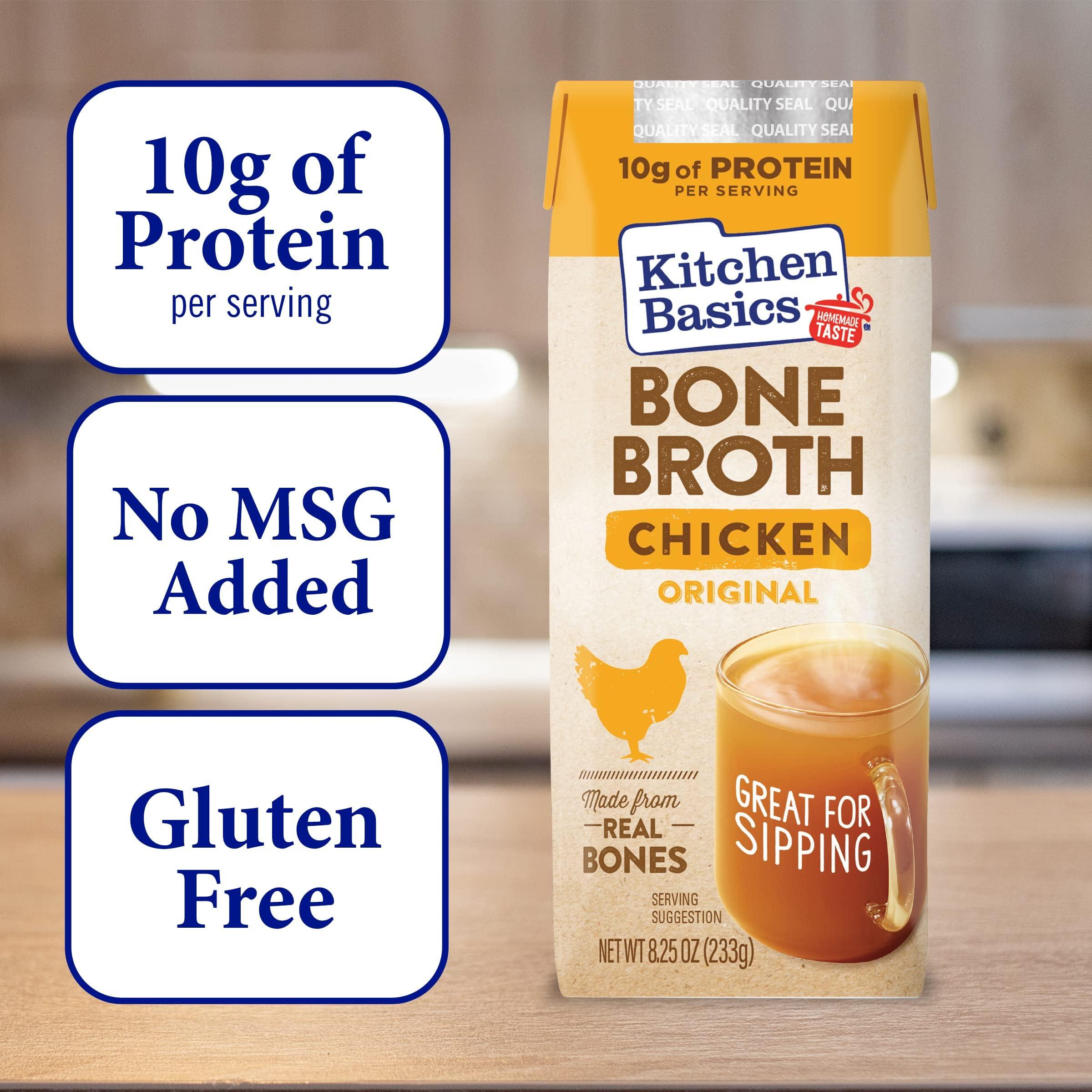 Kitchen Basics Kitchen Basics Original Chicken Bone Broth, 8.25 oz (Pack of 12)