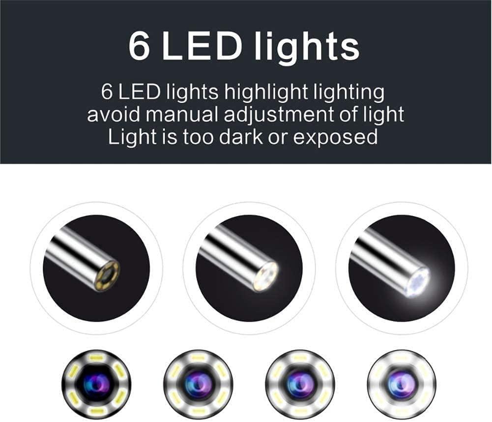 QIYUDS QIYUDS Ear Wax Removal Endoscope,Ear Wax Removal Camera with 4.3\" IPS Screen, 1280x1080 FHD Smart Visual Ear Cleaner with Camera Tool Kit, Plug & Play at Home Ear Infection Detector Ear Wax Remover Ot