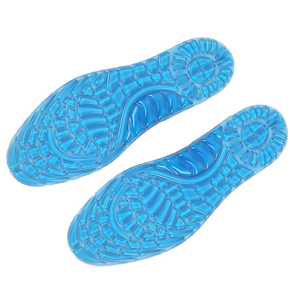 EXCEART EXCEART Gel Shoe Inserts Gel Insoles Foot Arch Support Flat Foot Insoles Shoe Mat Shoe Pad Insole Pad Man and Women Insoles Routine Insoles Shoe Insole Sports Insole Absorb Sweat Particles