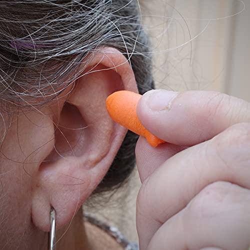 TG,LLC Treasure Gurus 10 Pair 29dB Soft Foam Orange Ear Plugs Sleep Noise Cancel Work Concerts Shooting Hearing Protection