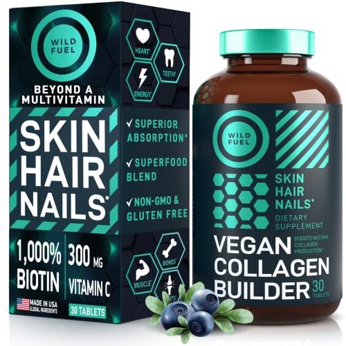 WILD FUEL WILD FUEL Vegan Collagen Builder and Saffron Extract Vegan Bundle