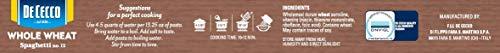De Cecco De Cecco Whole Wheat Pasta, Spaghetti, 13.25 Ounce (Pack of 12)