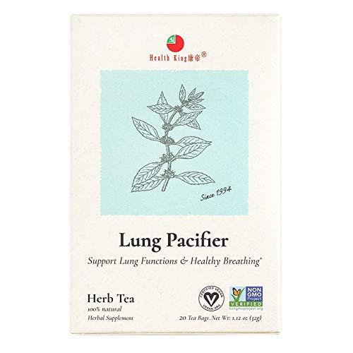 Health King Health King Medicinal Teas Lung Pacifier Herb Tea Bags, 20 Count
