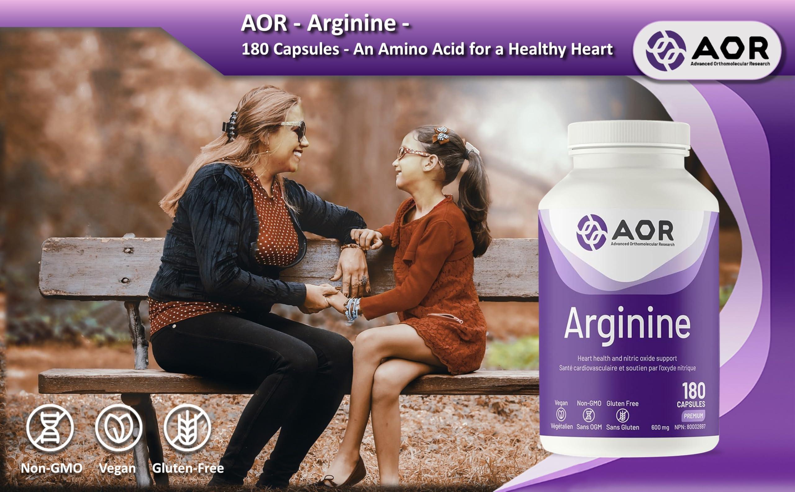 AOR AOR Arginine, 180 Count