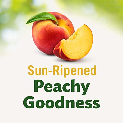 Del Monte DEL MONTE Diced Peaches FRUIT CUP Snacks in 100% Fruit Juice, 12 Pack, 4 oz