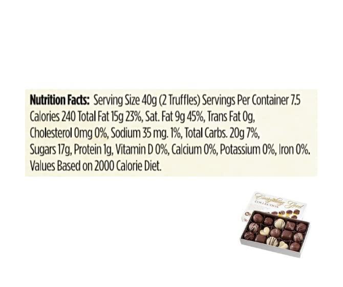 No Whey! Foods Vegan, Plant Based, Gluten Free Gourmet Chocolates | Everything Good Truffle Collection (15 Pieces) | Dairy Free, Nut Free, Peanut Free, Soy Free | Allergy Friendly Gifts | By No Whey! Foods