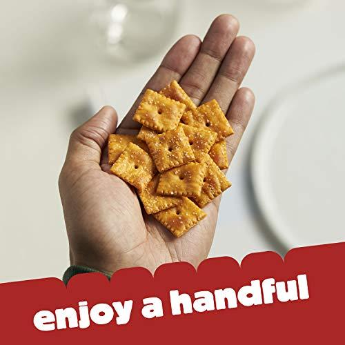 Cheez-It Cheez-It, Baked Snack Cheese Crackers, Reduced Fat Original, Made with 100% Real Cheese, 11.5oz Box(pack of 4)