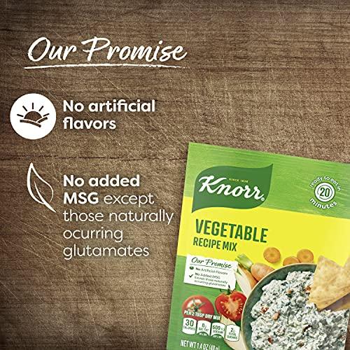 Knorr Knorr Soup Mix and Recipe Mix For Soups, Sauces and Simple Meals Vegetable No Artificial Flavors 1.4 oz, Pack of 12