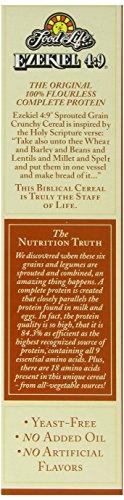 Food for Life Food For Life Ezekiel 4:9 Organic Sprouted Whole Grain Cereal, Original, 16-Ounce Boxes (Pack of 6)