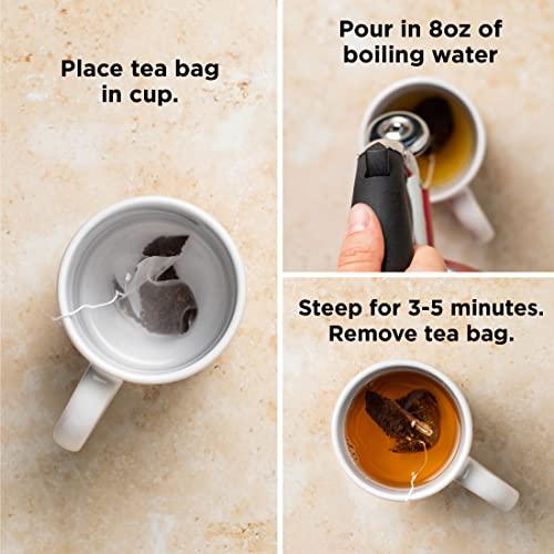 Red Rose Red Rose Sweet Temptations Dessert Tea Chocolate Mint Patty, Zero Carbs, Zero Sugar Bursting with Flavor Delicious Beverage Herbal Tea, 18 Count Fruit Naturally Flavored Herbal Tea