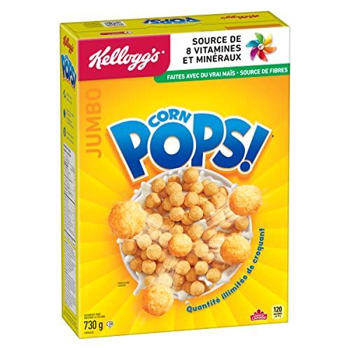 Kellogg's Kellogg's Corn Pops Cereal Jumbo Size 730g/25.8 oz., {Imported from Canada}