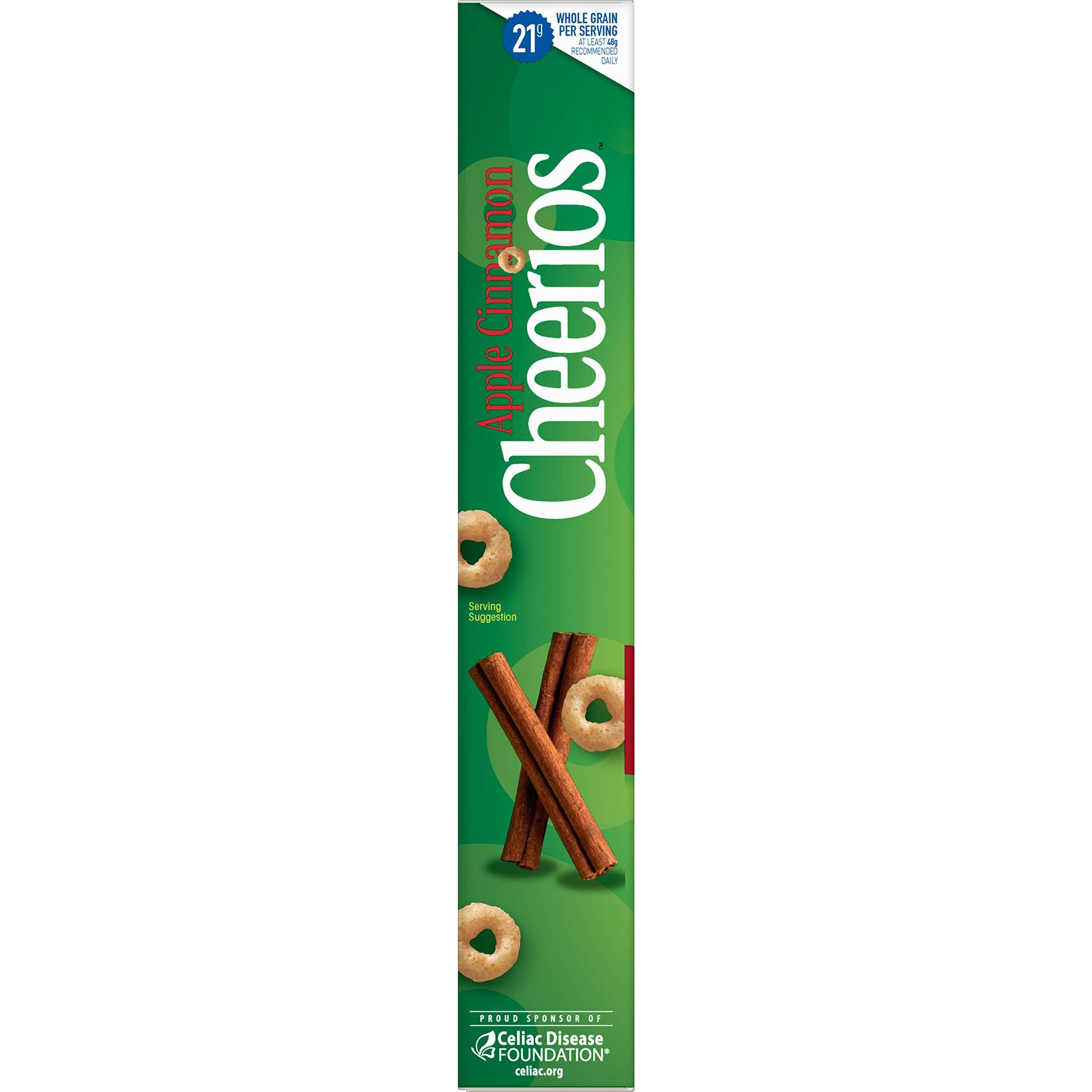 General Mills Apple Cinnamon Cheerios Cereal, Gluten Free , 11 oz