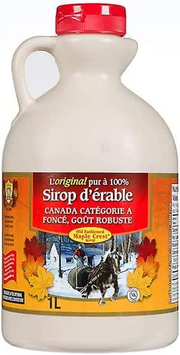 L.B Maple Treat L B Maple Treat, Maple Syrup, Grade A, Amber, 4 Litre/1.06 Gallon Jug, {Imported from Canada}