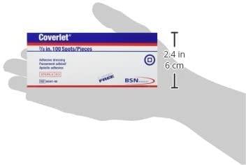 Coverlet Coverlet Round Spot Fabric Bandages (Box of 100)