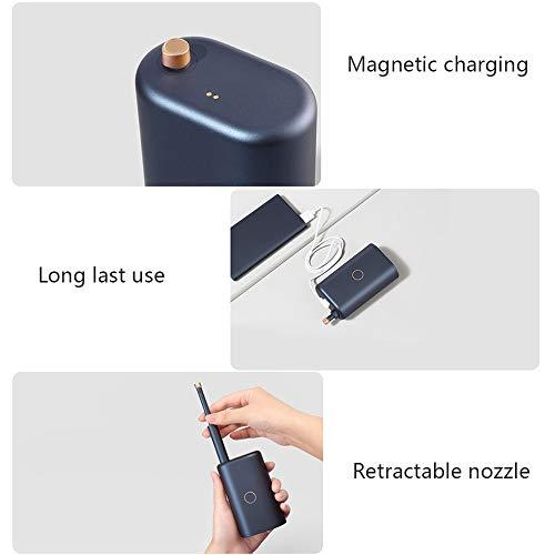 VYSIYIA Portable Travel Bidet IPX6 Waterproof Mini Sprayer with Bubbles Travel Size Cleanser with Three Modes Retractable Nozzle Rotatable Blue