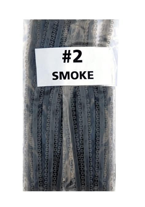 Dental Factory Direct 10 Packs - Orthodontic Ligature Ties Elastomeric O-Rings Braces Rubber Bands 12 Long Sticks (10,560 pcs) (#8 RED)