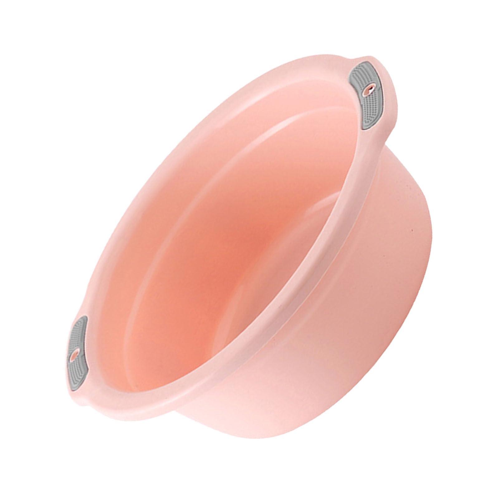 NOENNULL NOENNULL Home Round Plastic Wash Basin (Large, 13.97\" Diameter), NOENNULL63rhibac04-13