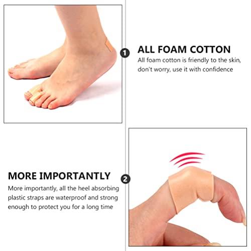 Healifty 3Pcs Anti-wear Stickers for Heels Anti- wear Foot Care Sticker Exercise Stickers Anti Tape Foot Protectors for feet Heel Stickers for Women pe Foam Patch Tape roll