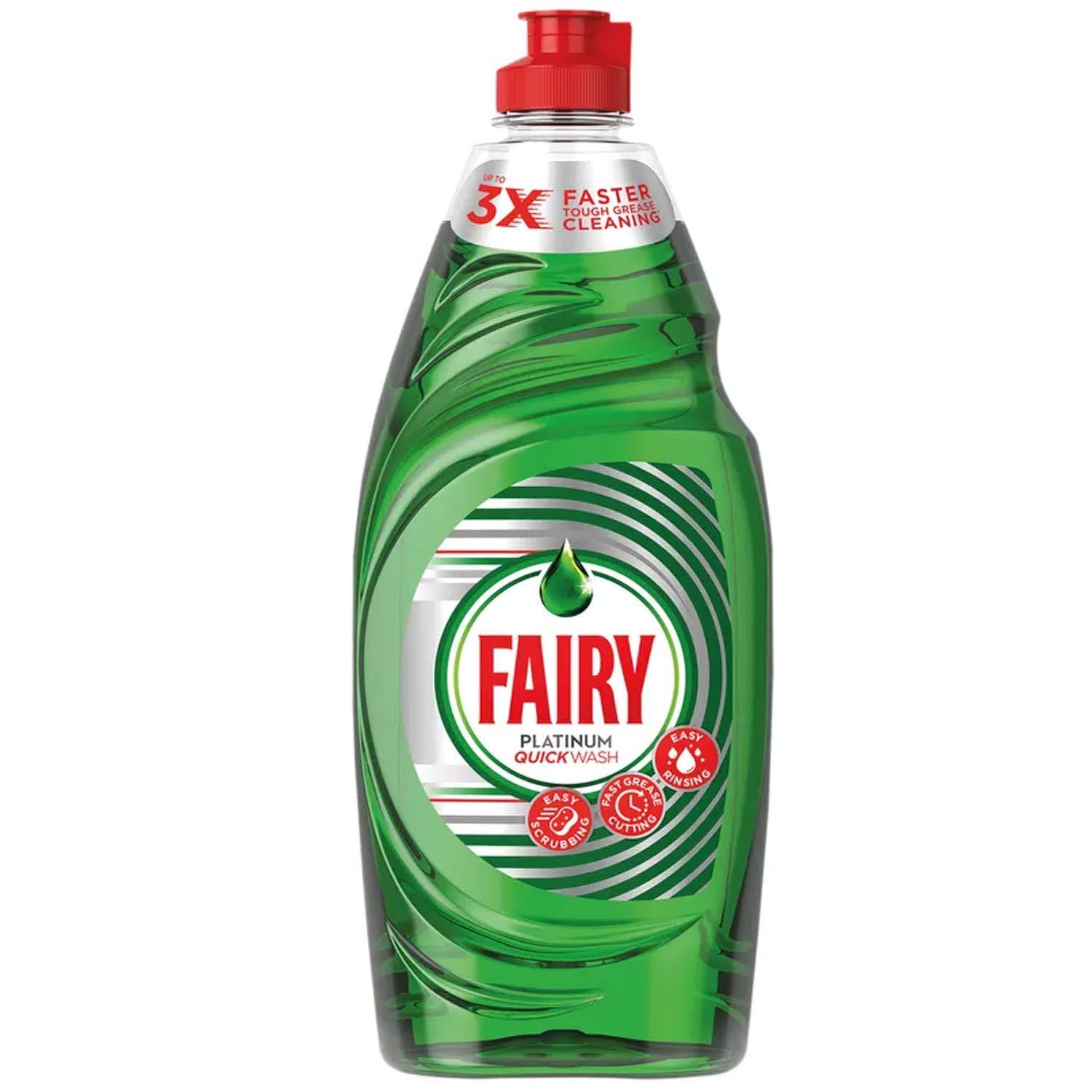 Fairy Fairy Platinum Original Washing Up Liquid, 625 ml