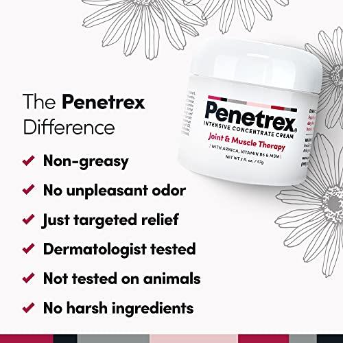 Penetrex Penetrex Joint & Muscle Therapy  Soothing Comfort for Back, Neck, Hands, Feet  Premium Whole Body Rub with Arnica, Vitamin B6 MSM & Boswellia  2oz 3-Pack