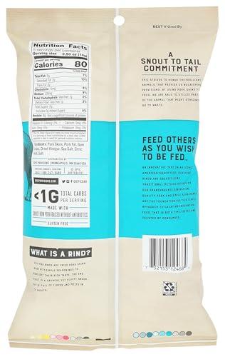 Epic EPIC Sea Salt + Vinegar Oven Baked Pork Rinds, Keto Friendly, 2.5 oz