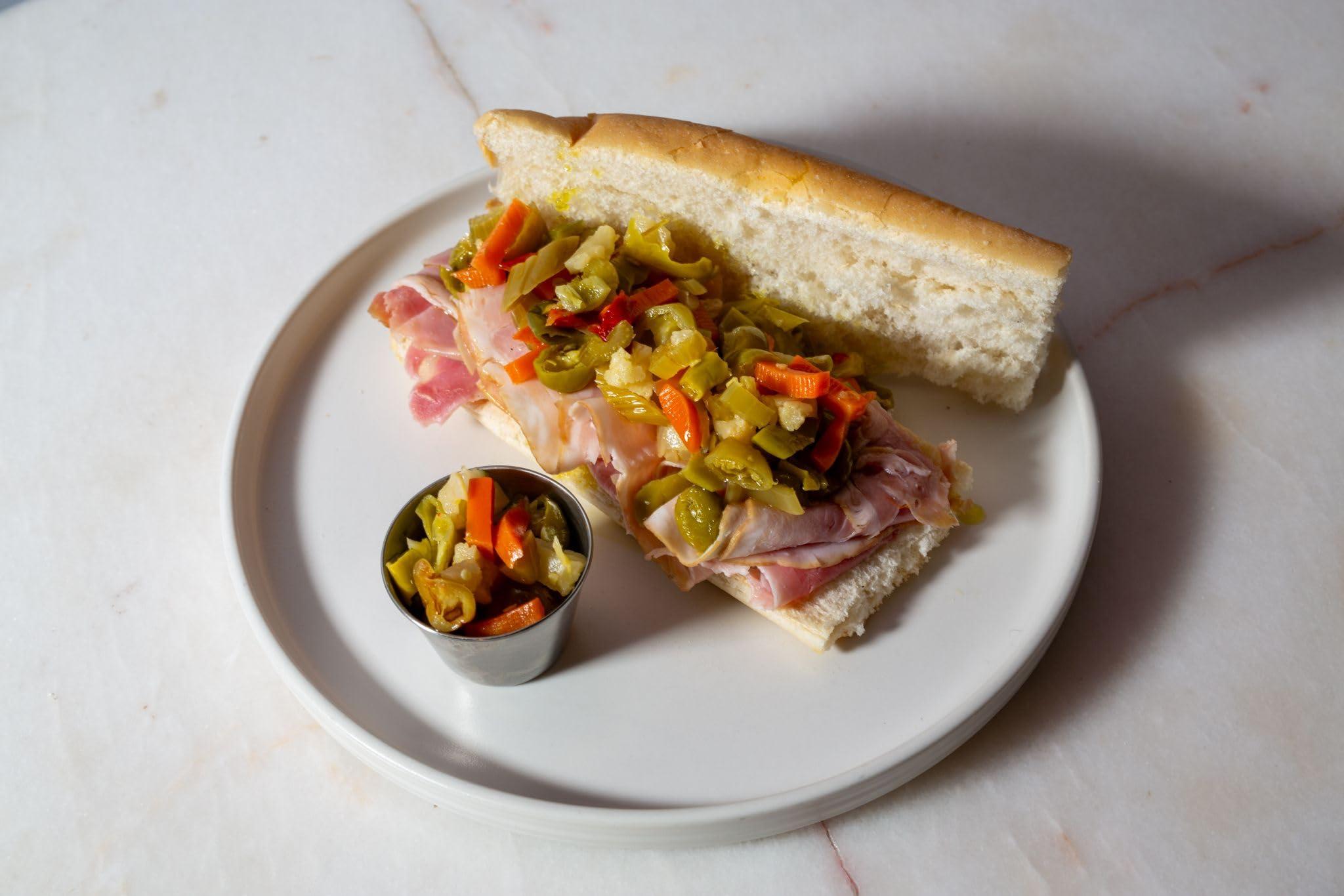 Generic Chicago Style Hot Giardiniera, 1 Gallon