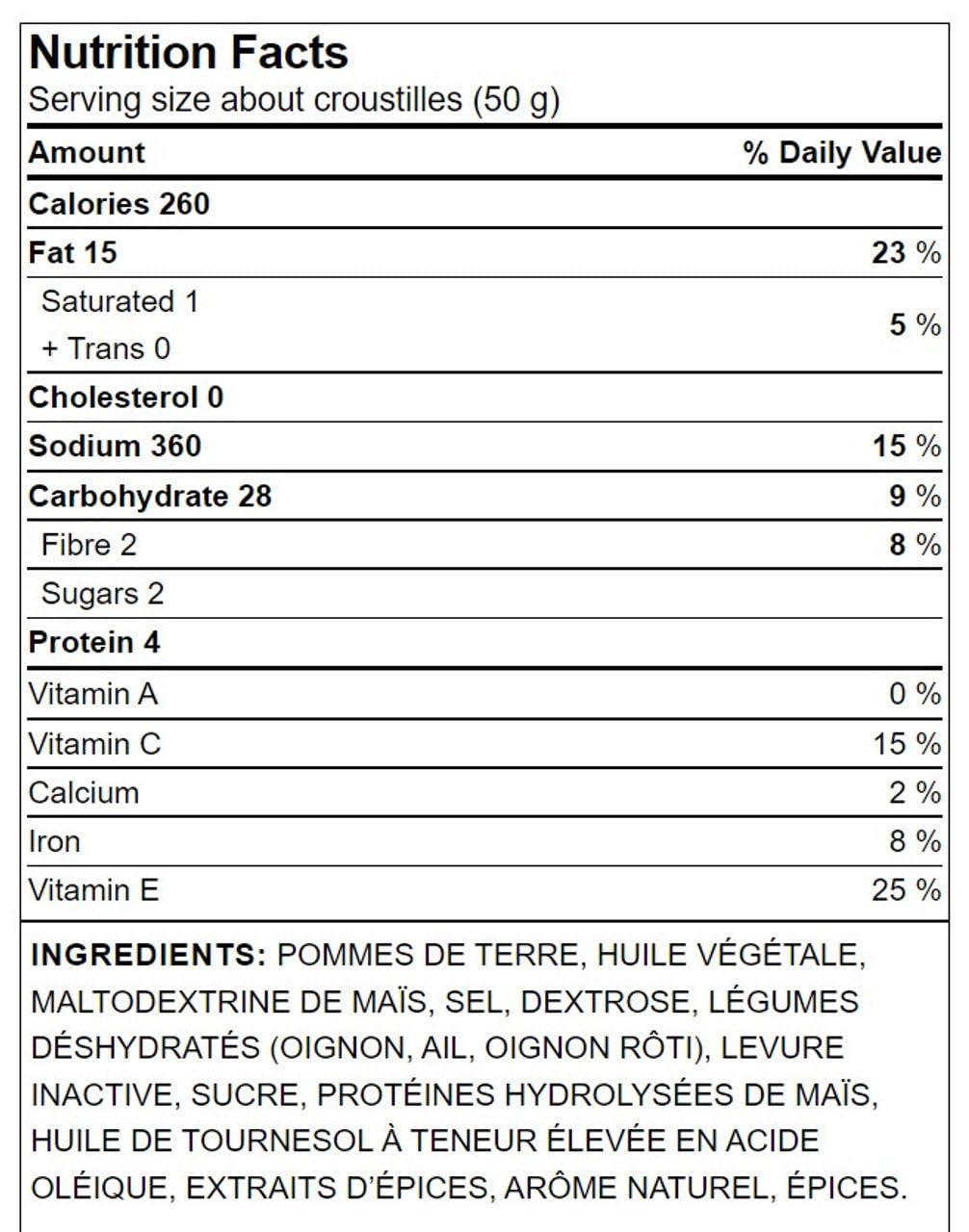 Old Dutch Foods Old Dutch Salt & Vinegar Potato Chips 220g/7.8 oz