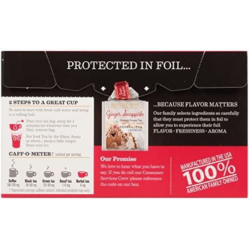 Bigelow Tea Bigelow Ginger Snappish Herb Tea 18 ct Tea Bag
