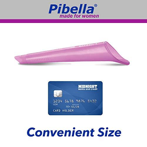 PIBELLA PIBELLA Travel Female Urination Device + Portable Urinals for Women, Camping Hiking, Outdoor Activities & More (Reusable), Pink