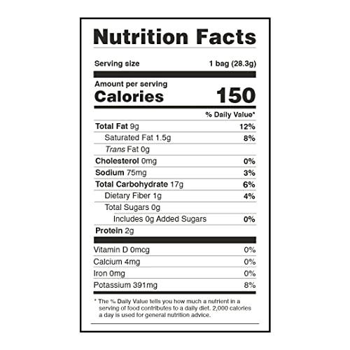 Good Health Good Health Avocado Chips Sea Salt, Salted, 5 Ounce (Pack of 12)