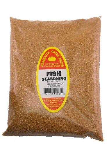 Marshall's Creek Spices XL REFILL Marshalls Creek Spices Fish No Salt Seasoning, 22 Ounce …