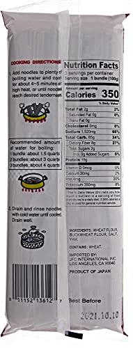 Jfc International J-BASKET Buckwheat Noodles with Yam, 10.58 oz