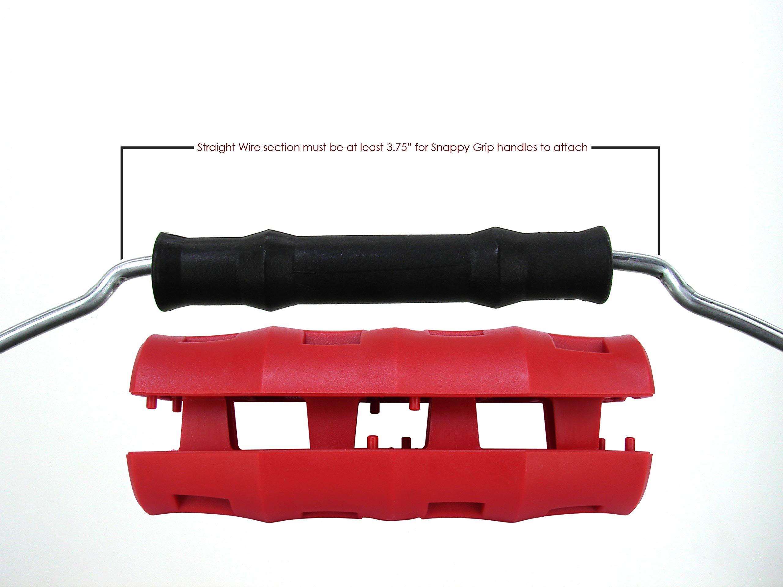 PolyFarm Bucket Handle Replacement Grip, Ergonomic, Oversized, White