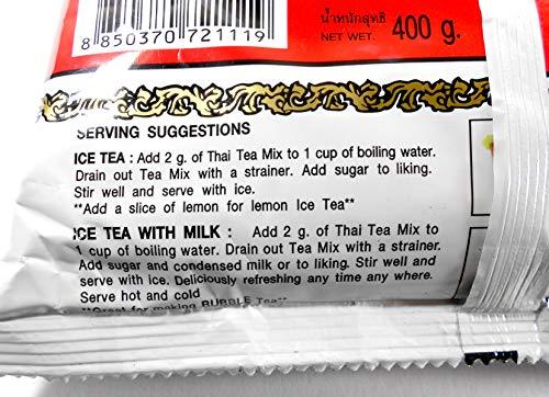 Number-One 1 Bag of Number One Thai Tea 400g + 1 Bag of Number One Thai Tea Extra Gold 400g (Thai Tea Extra Gold)