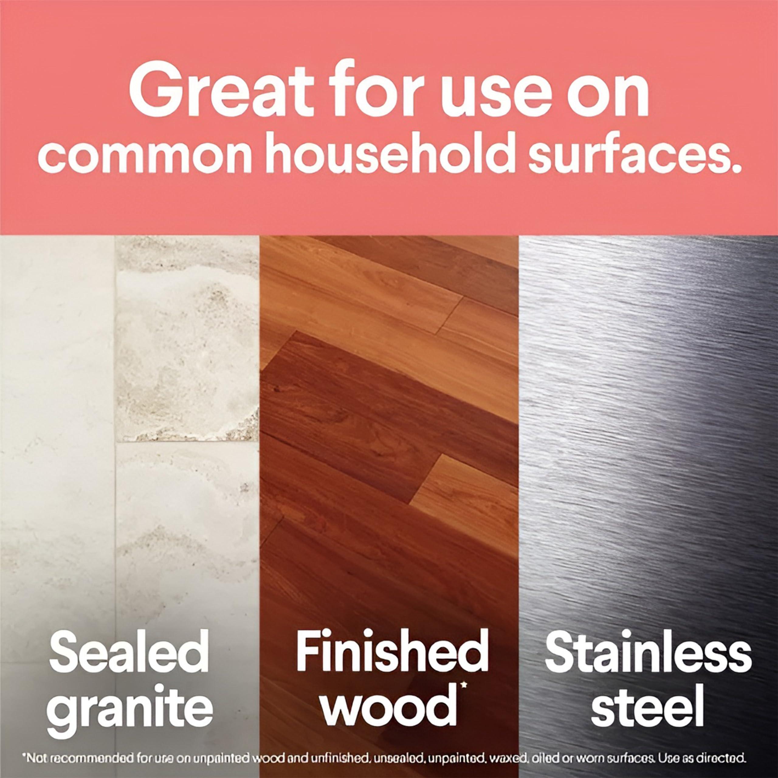 Scentiva Scentiva Clorox Disinfecting Multi-Surface Cleaner Spray 32 Ounce & Disinfecting Wipes-75 Count, Tahitian Grapefruit Splash Scent Bundle