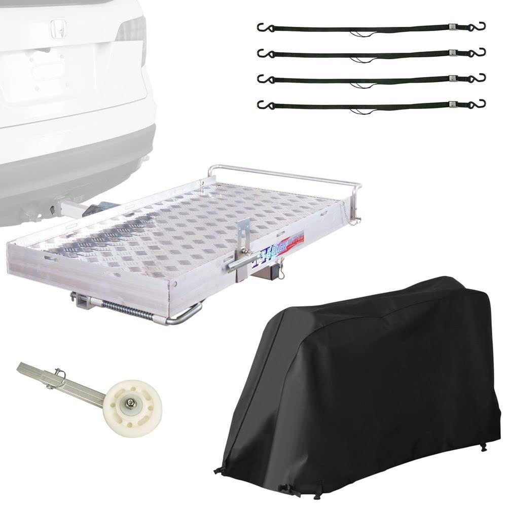 Silver Spring 350-lb Capacity Tilt-A-Rack Scooter Carrier Bundle