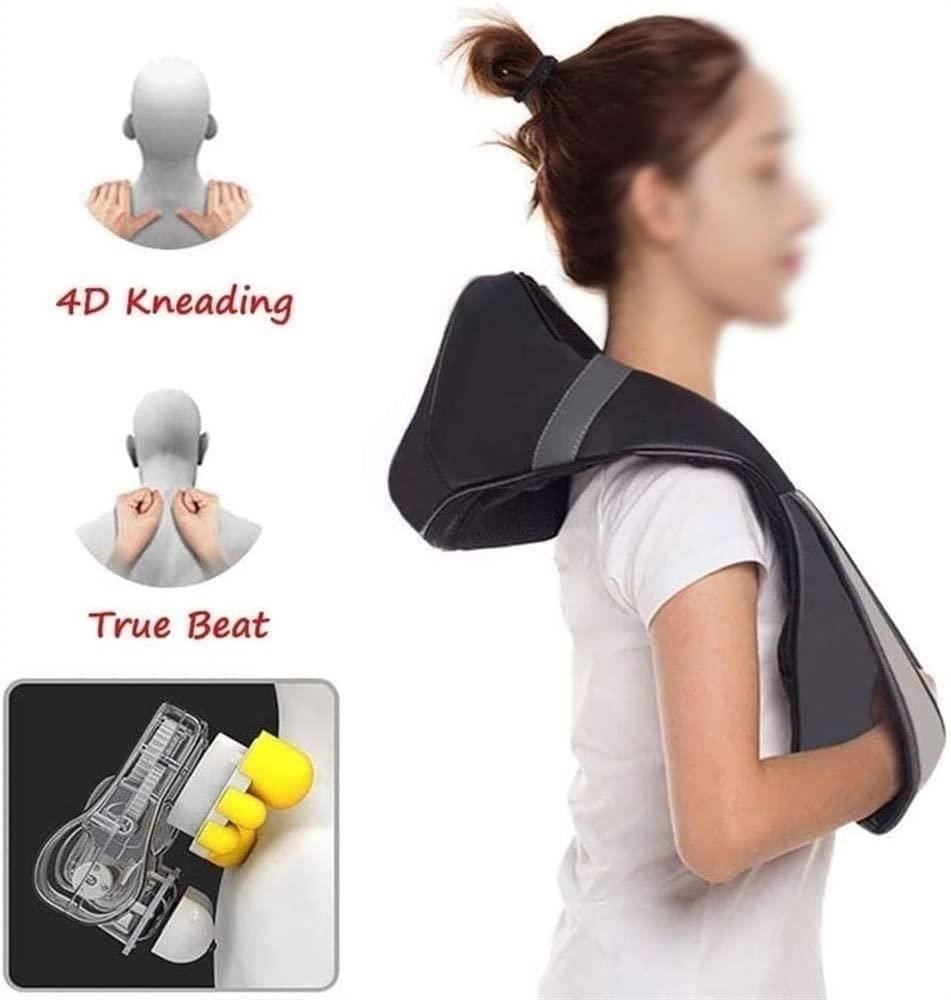 TOEWOE TOEWOE Neck and Back Massager, Neck Shoulder Massage with Heat, Shiatsu Back Massager, 3D Deep Tissue Kneading Massagers for Full Body Muscle Pain Relief