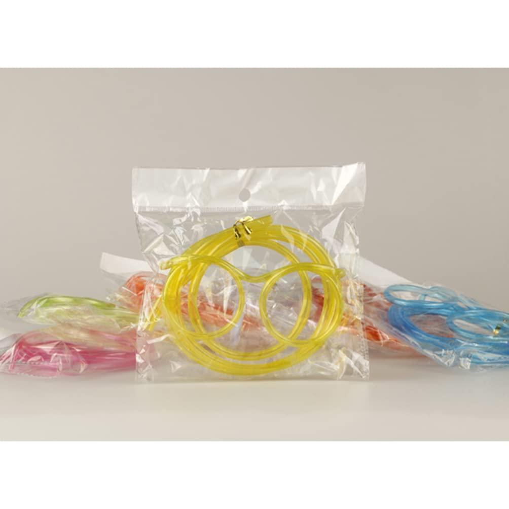 FOMIYES FOMIYES soft plastic straw glasses drinking straw crazy reusable straw crazy straws glasses beverage straw water bottle straw sipping straw glasses soft drink straw child