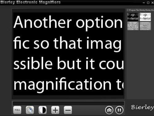 Bierley Bierley MonoMouse-USB-Win Electronic Magnifier