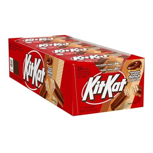 Kit Kat KIT KAT Chocolate Donut Flavored Wafer Candy Packs, 1.5 oz (24 Count)