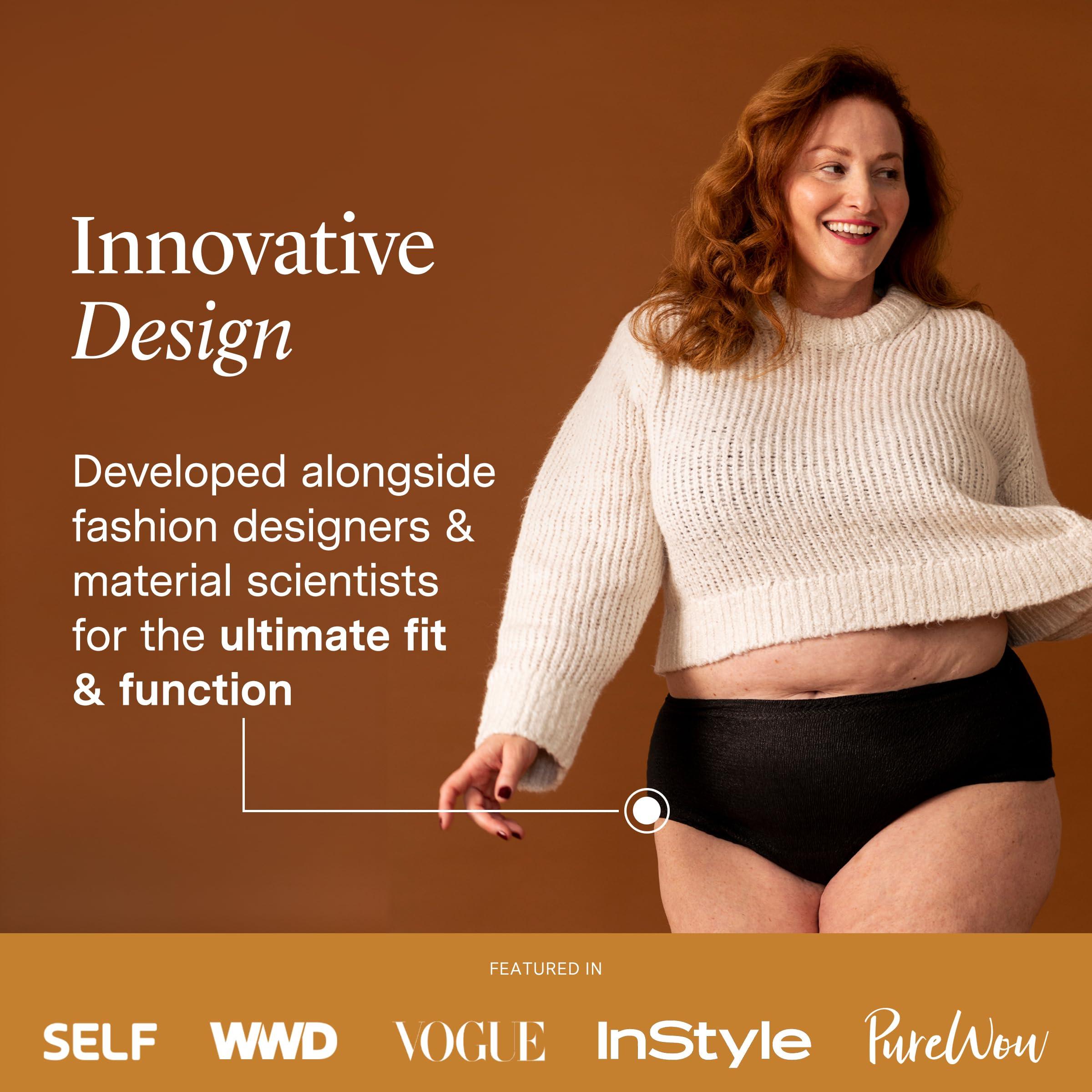 Hazel Hazel High-Waist Pull-Ups Disposable Womens Underwear, Black, Large, 10 Counts, Pack of 1